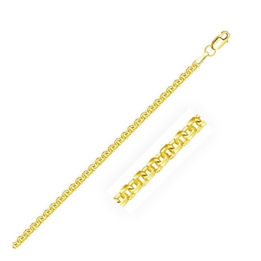 PriceRock Stainless Steel 5.3mm 20in Cable Chain Necklace 20 Inches Long PriceRock Stainless Steel 5.3mm 20in Cable Chain Necklace 20 Inches Long